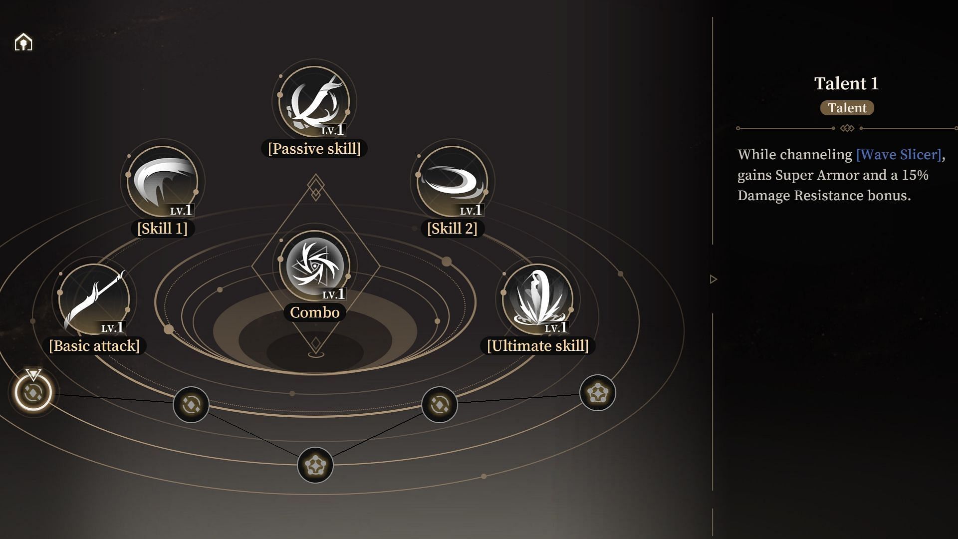 Qign's talent in Black Beacon (Image via Glohow)